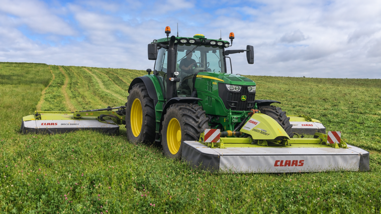 JD6R230 and Triple mowers
